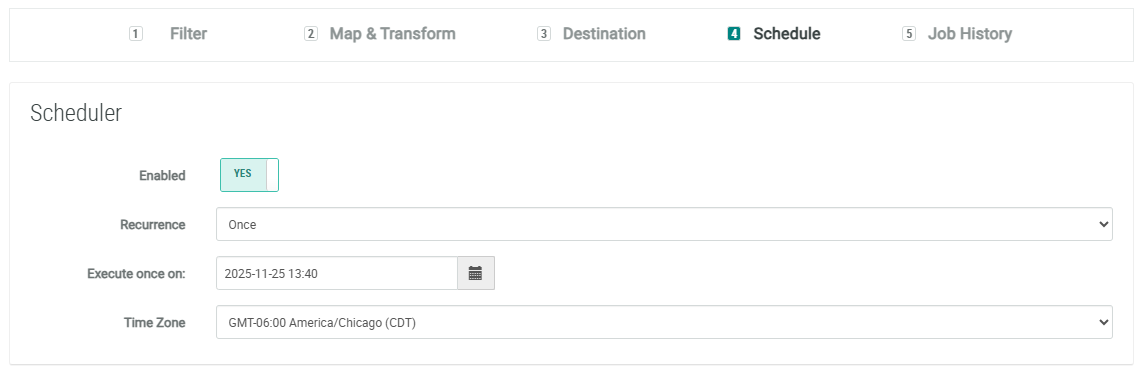 Exporting Api Definition Configure an HTTP API Export Definition