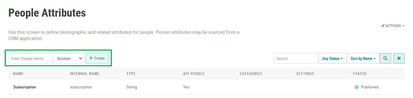 Create a New Member Attribute